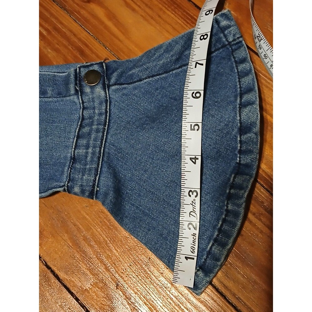 LiverPool Jean Jacket with flare cuffs inside pockets Medium NWOT - Picture 14 of 15